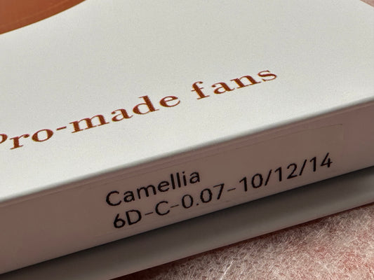 Camélia Pro-made Fan Pointy Base 6D 0.07 C-curl Length 10-12-14