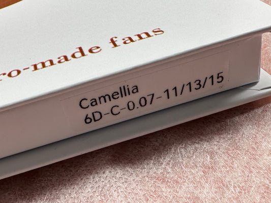 Camélia Pro-made Fan Pointy Base 6D 0.07 C-curl Length 11-13-15